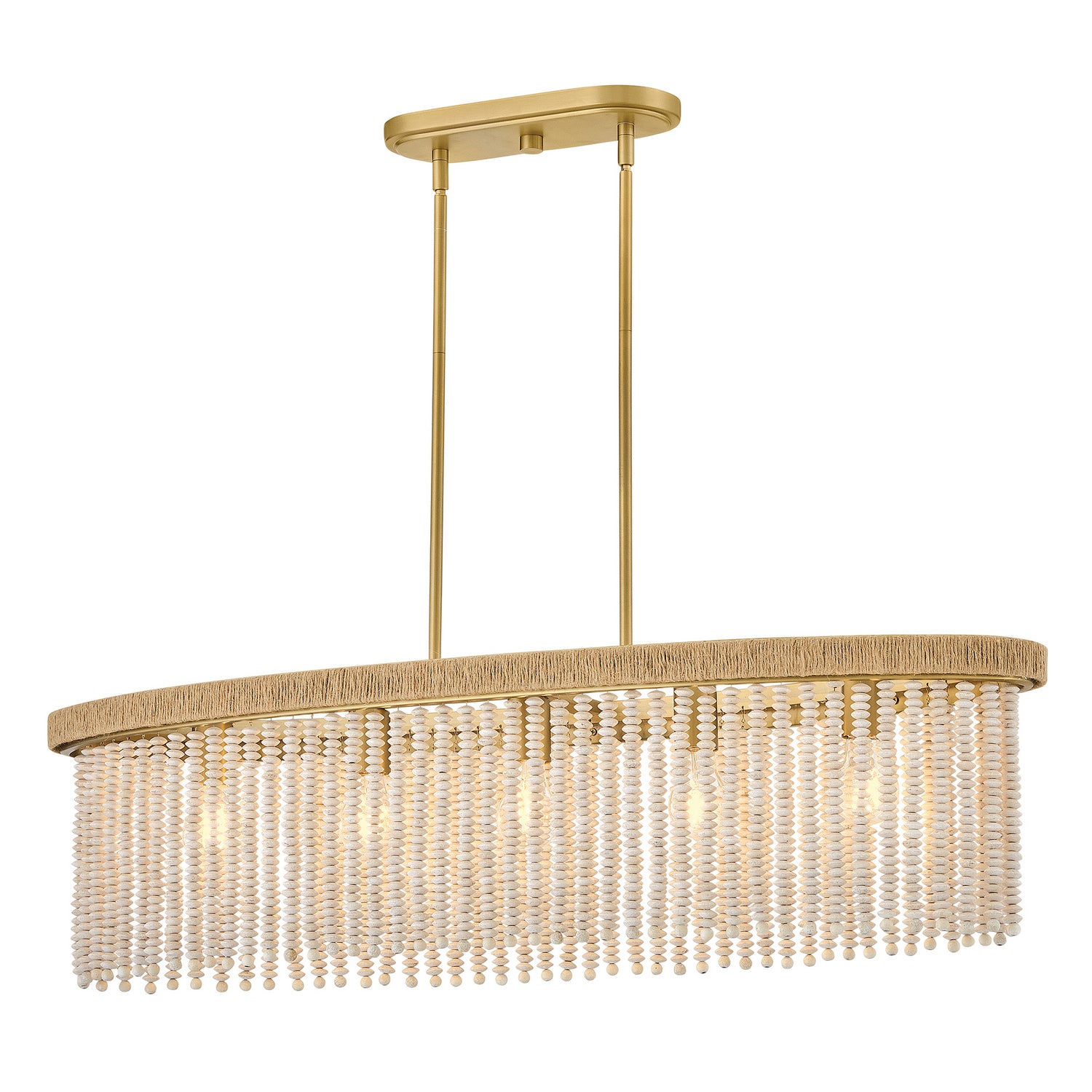 Hinkley Canada - 48605LCB - LED linéaire Suspension - Indra - Laiton laqué