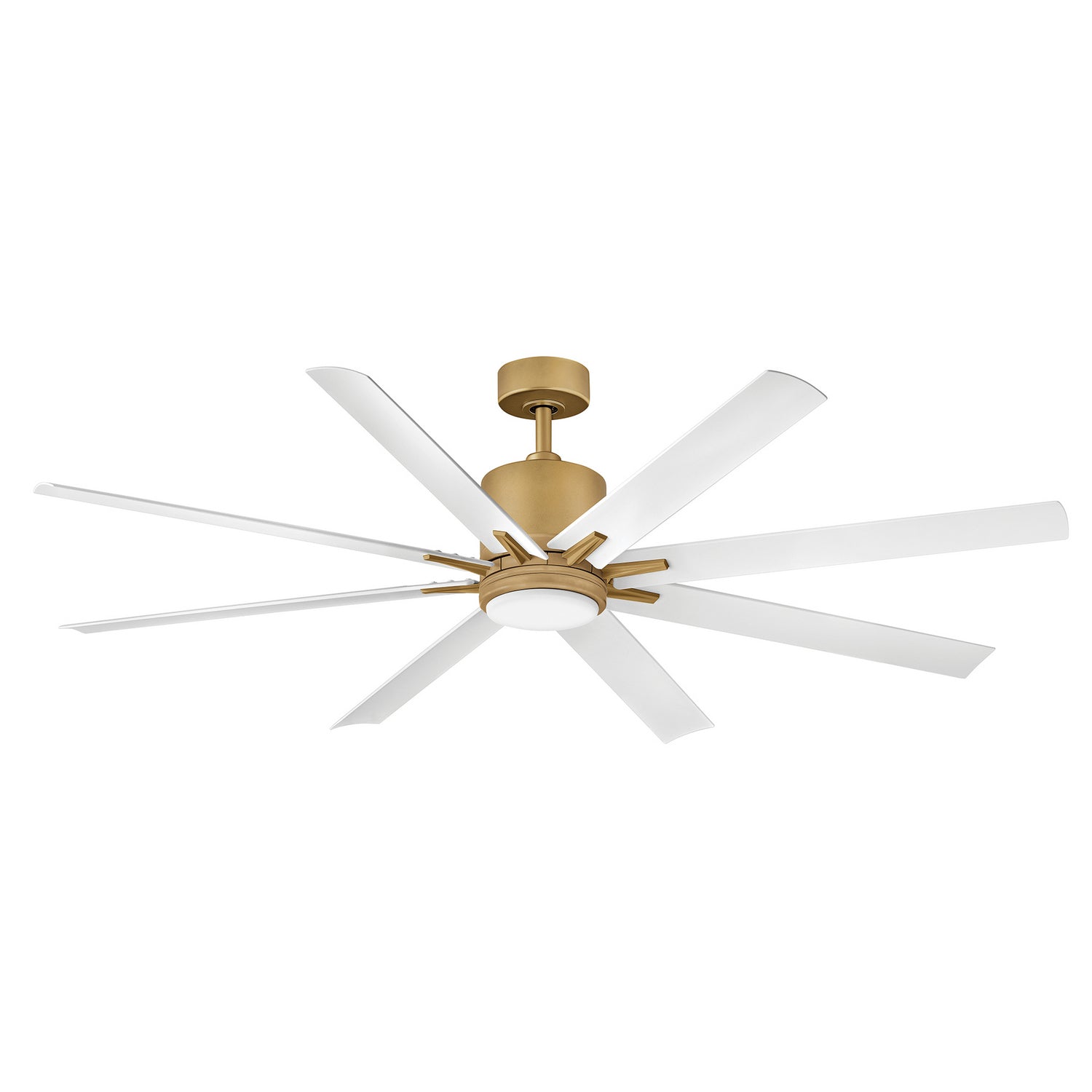 Hinkley Canada - 907166FHB-LWD - 66" intelligent Ventilateur  - Vantage - Heritage Brass