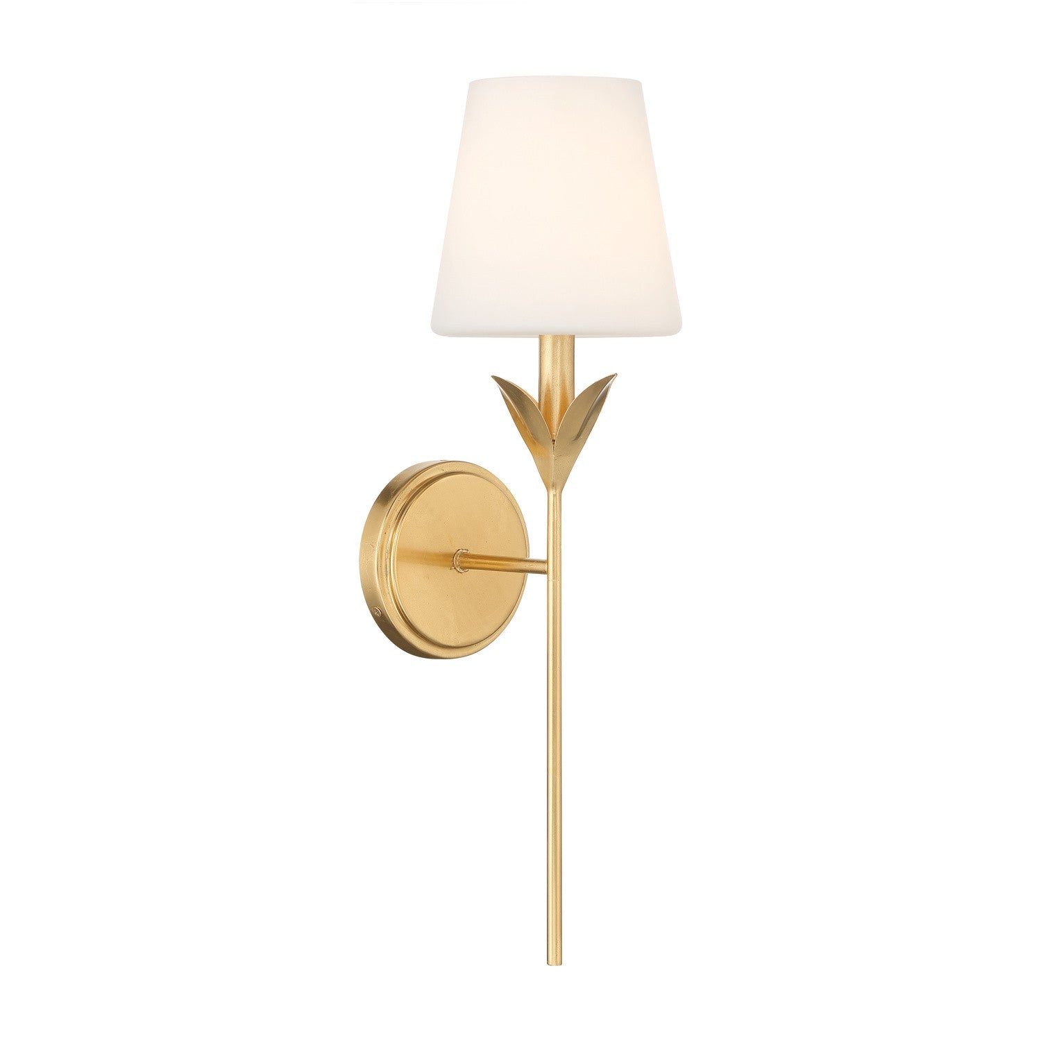Crystorama - 531-OP-GA - Une lumière Murale Broche en or antique