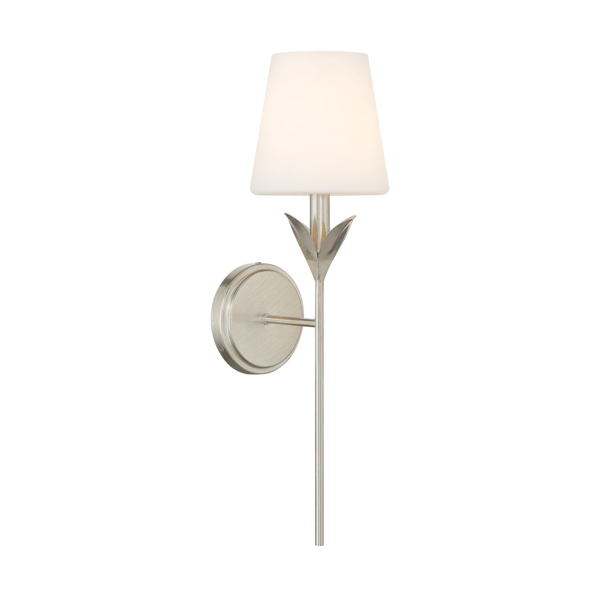 Crystorama - 531-OP-SA - Une lumière Murale Broche en argent antique