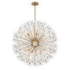 Crystorama - ADL-512-AG-CL - 12 Lumières Suspendu - Adley - Laiton vieilli