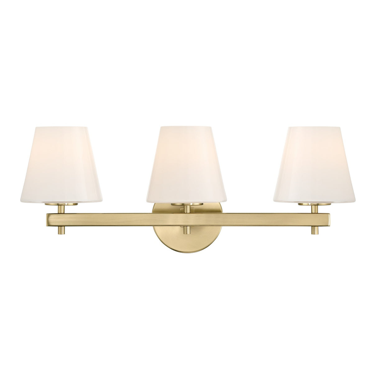 Crystorama - COL-203-VG - Three Light Bath - Colton - Vibrant Gold