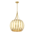 Crystorama - DRA-8003-LG - Cinq lumières Suspendu - Daria - Luxe Gold