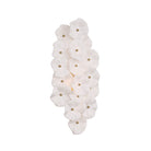 Crystorama - ESM-4001-AG-WH - Quatre lumières Murale - Esme - Laiton vieilli