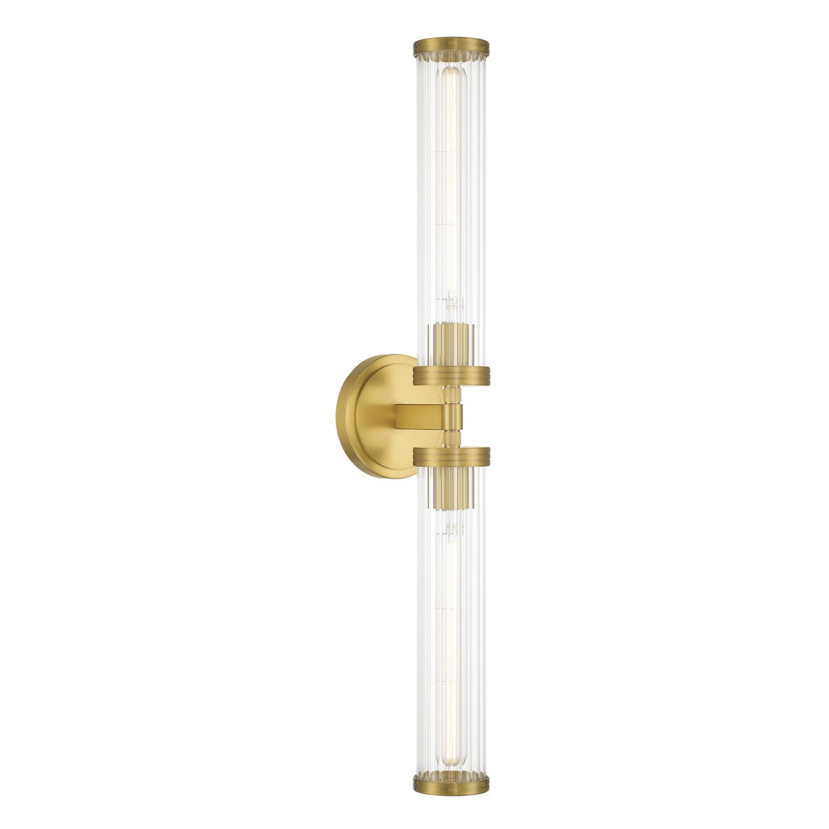 Crystorama - JAR-2302-AG - LED Murale - Jarvis - Laiton vieilli
