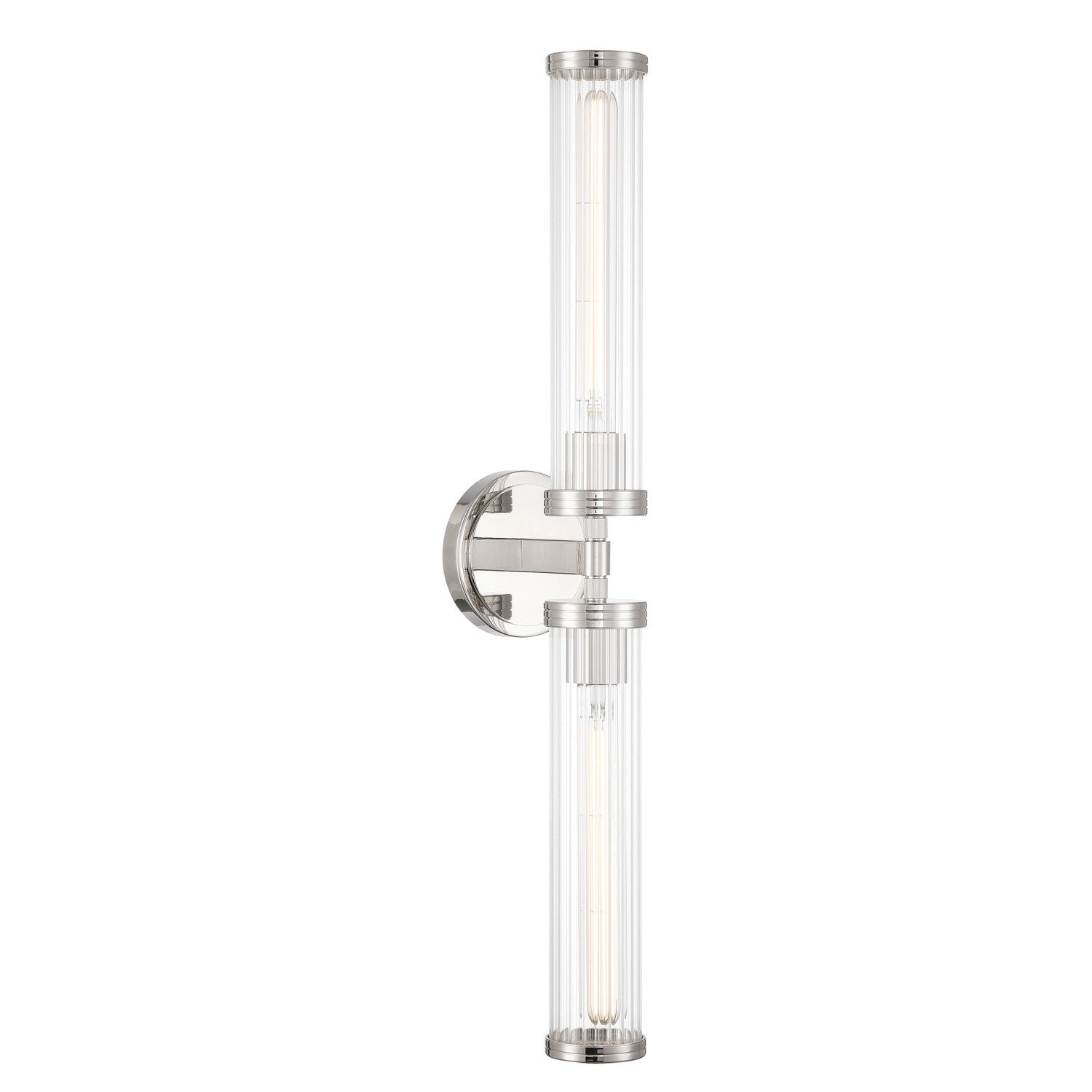 Crystorama - JAR-2302-PN - LED Murale - Jarvis - Nickel poli
