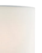Currey and Company 0454 Cotton Drum Chandelier Shade in White Cotton