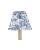 Abat-jour Currey and Company 0900-0044, coloris bleu poudré/ivoire