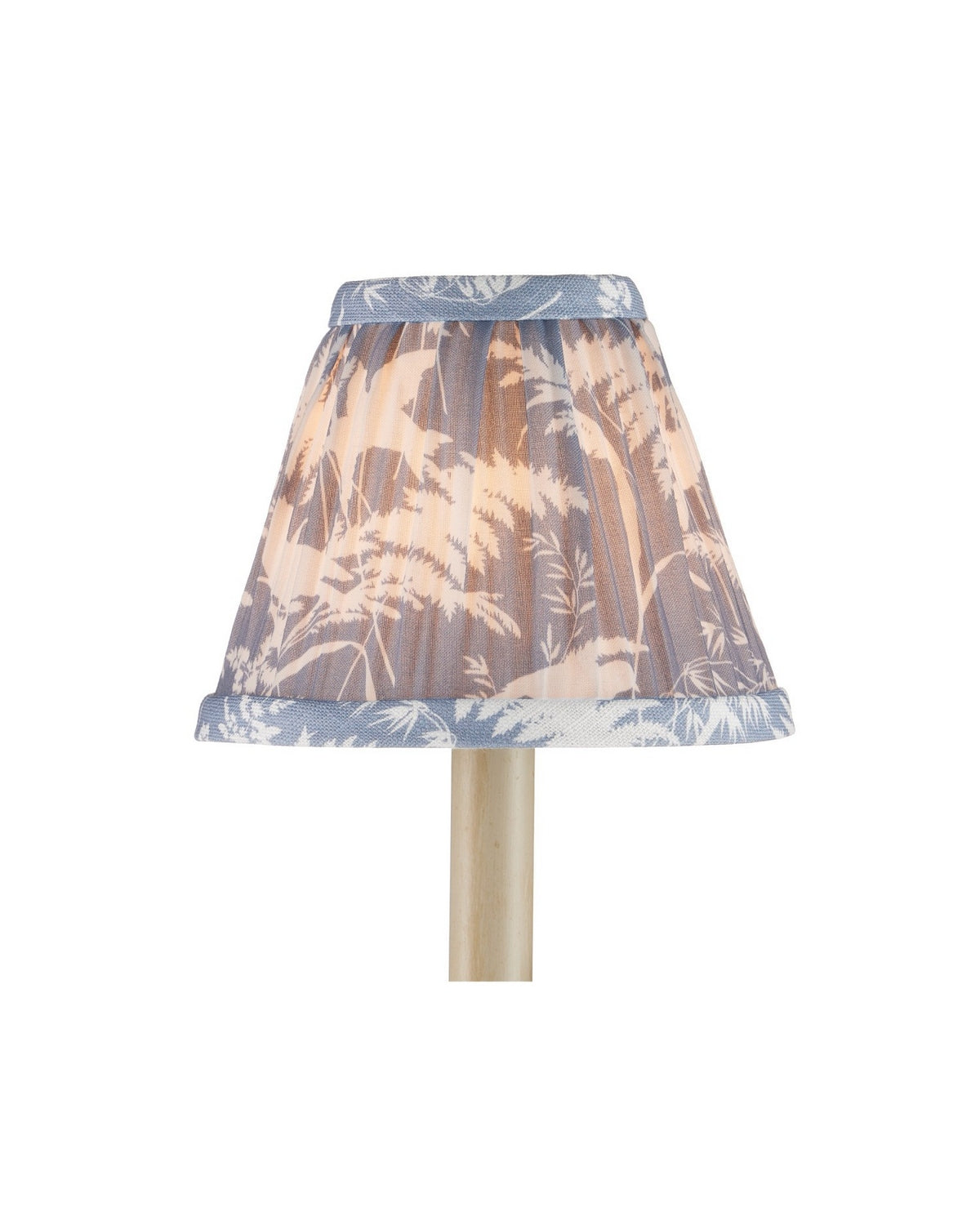 Abat-jour Currey and Company 0900-0044, coloris bleu poudré/ivoire