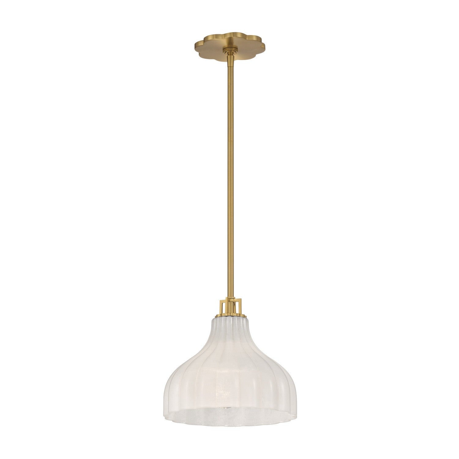 Crystorama - LAY-303-LG - Une lampe Suspension - Layton - Luxe Gold