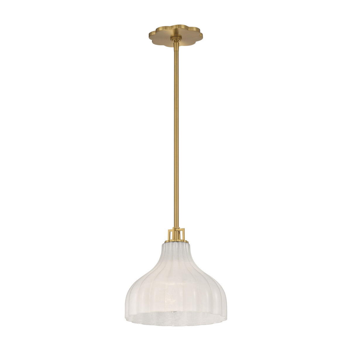 Crystorama - LAY-303-LG - One Light Pendant - Layton - Luxe Gold