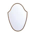 Crystorama - LIN-M428-WD - Miroir - Lindee - Placage bois