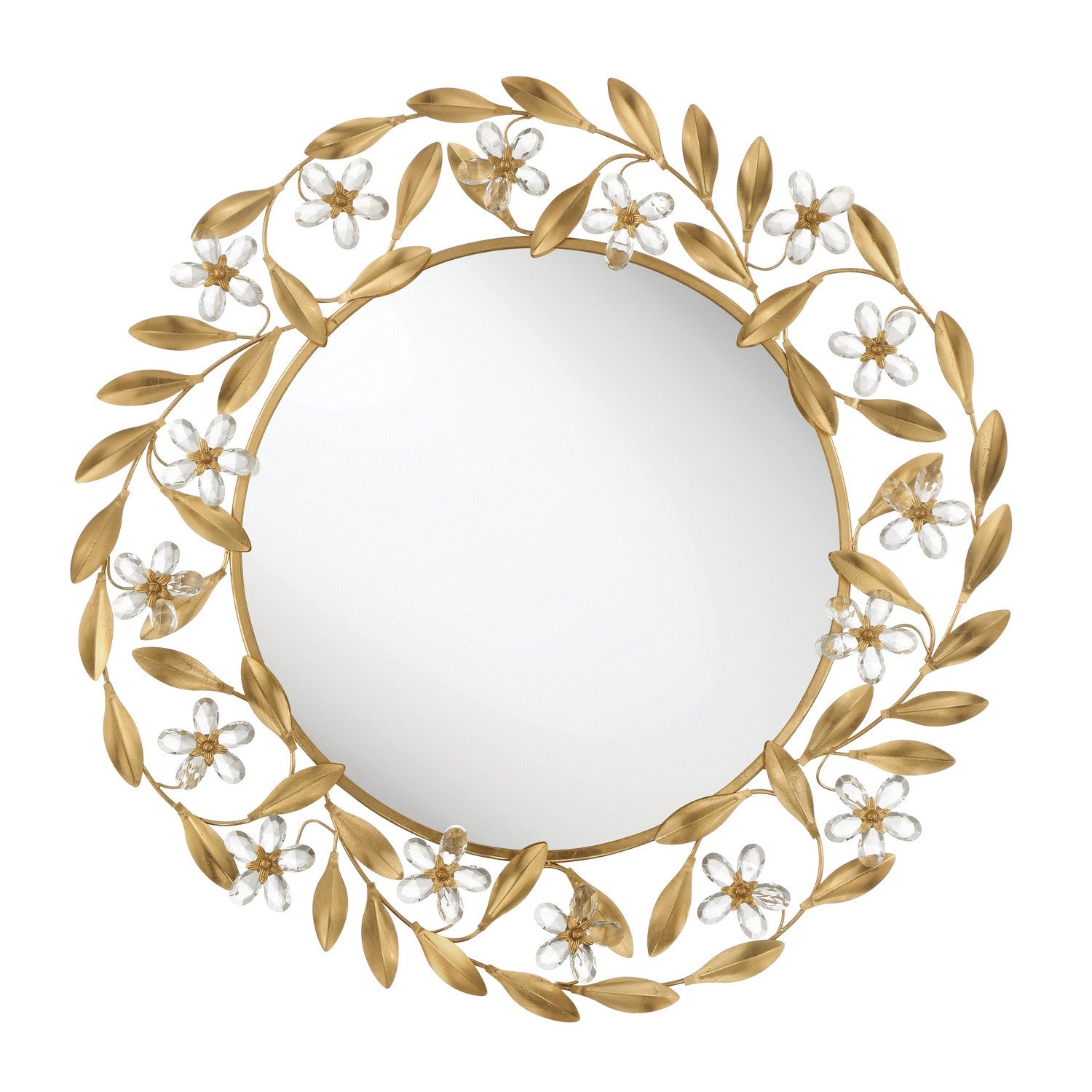Crystorama - MSL-M030-GA - Miroir - Marselle - Or antique