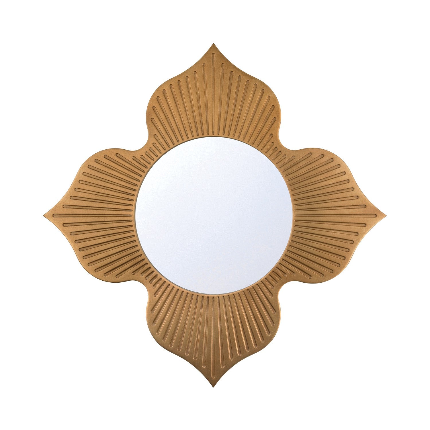 Crystorama - TUL-M100-BB - Miroir - Tullos - Laiton bruni