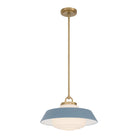Crystorama - XAN-8006-VG-BL - Une lampe Suspension - Xander - Or vibrant
