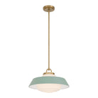 Crystorama - XAN-8006-VG-GR - Une lampe Suspension - Xander - Or vibrant