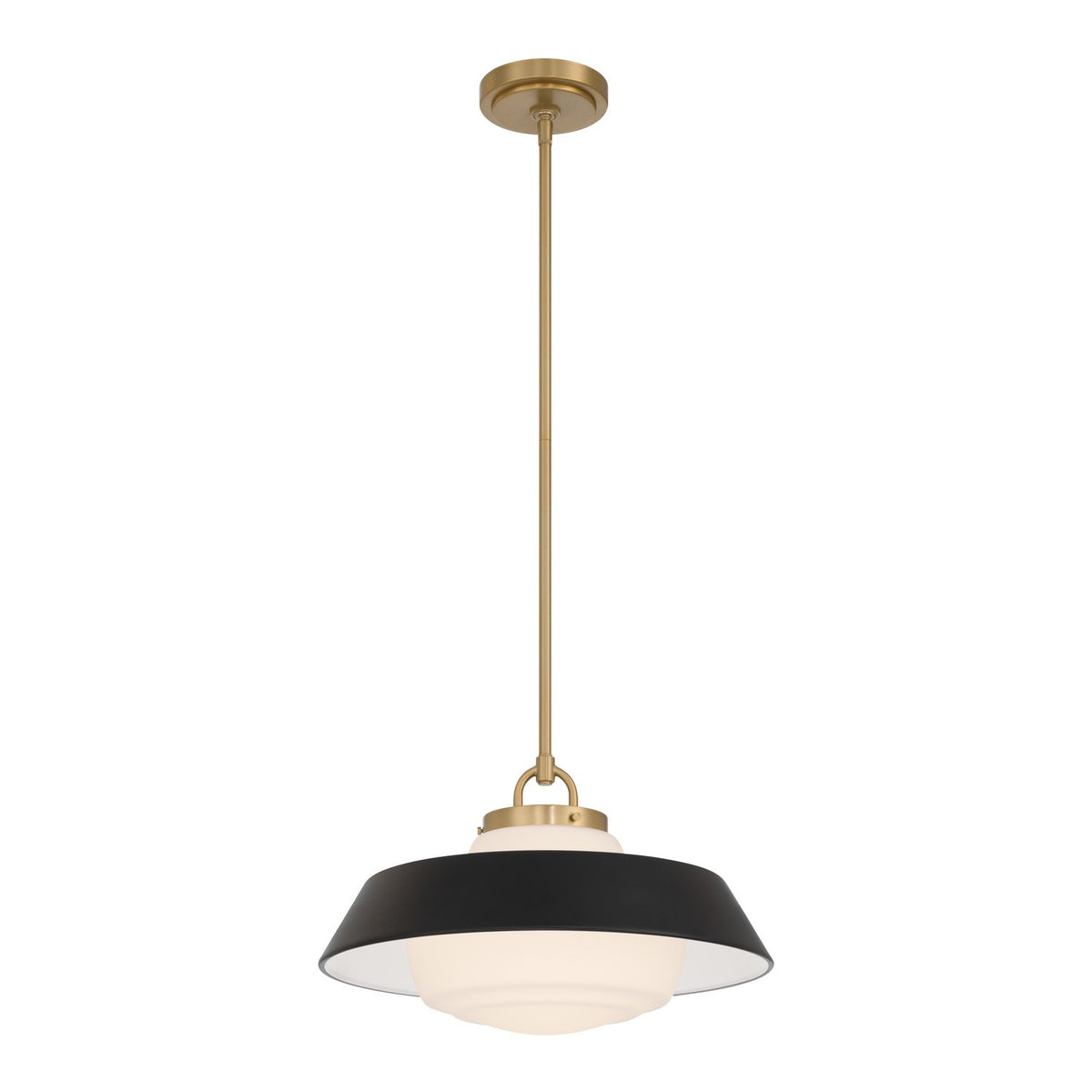 Crystorama - XAN-8006-VG-MK - Une lampe Suspension - Xander - Or vibrant