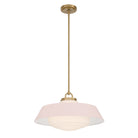 Crystorama - XAN-8009-VG-BH - Trois lumières Suspension - Xander - Or vibrant