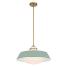 Crystorama - XAN-8009-VG-GR - Trois lumières Suspension - Xander - Or vibrant
