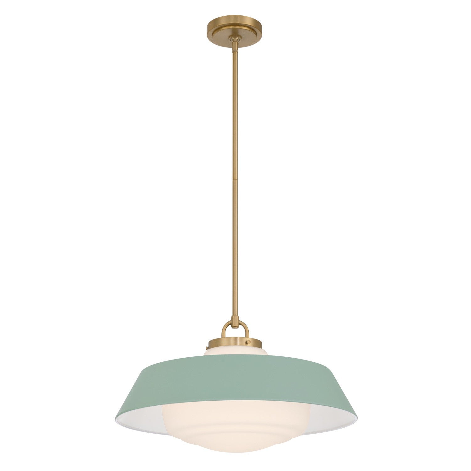 Crystorama - XAN-8009-VG-GR - Trois lumières Suspension - Xander - Or vibrant