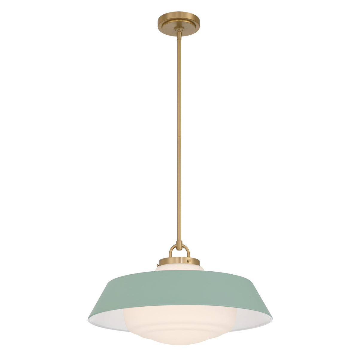 Crystorama - XAN-8009-VG-GR - Trois lumières Suspension - Xander - Or vibrant