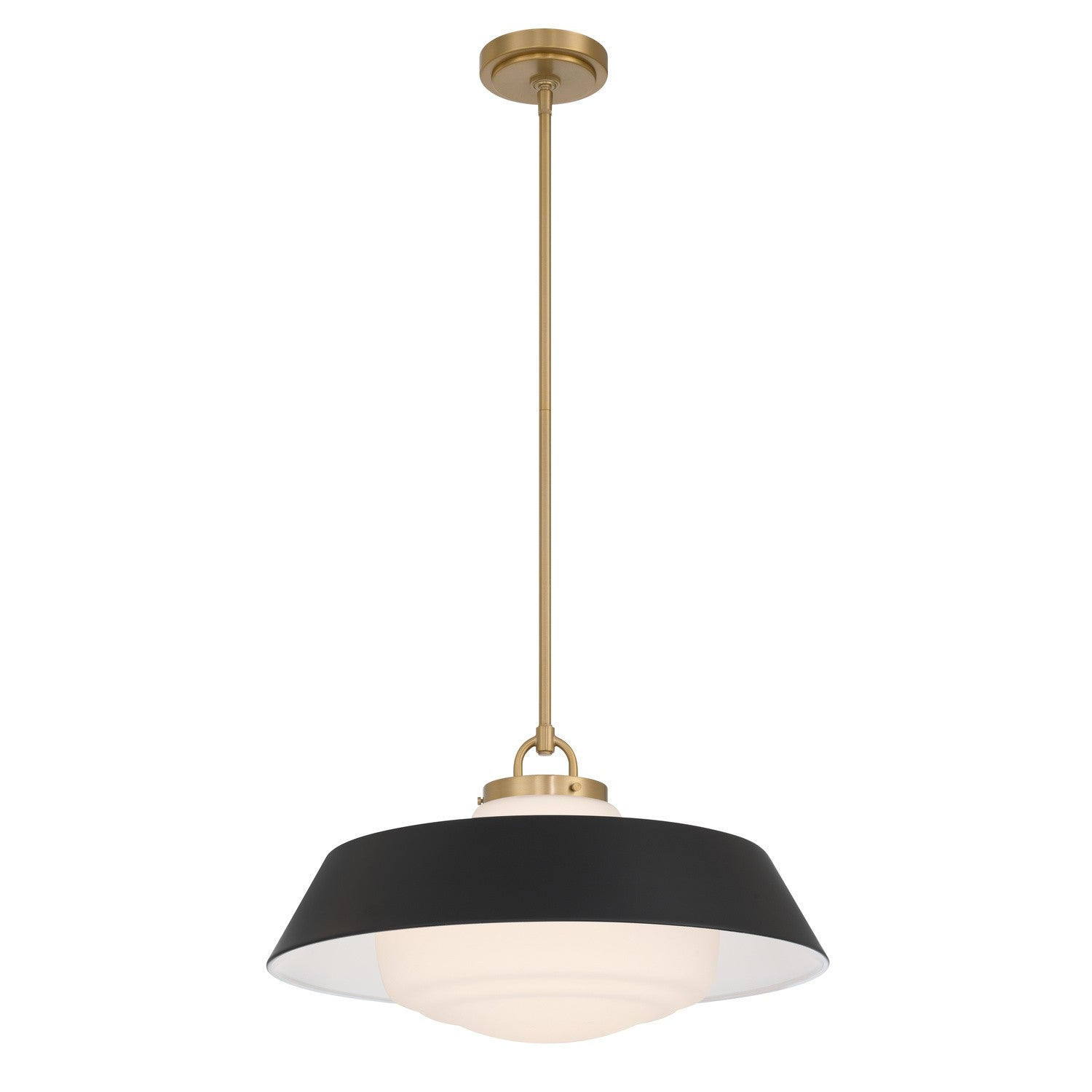 Crystorama - XAN-8009-VG-MK - Trois lumières Suspension - Xander - Or vibrant