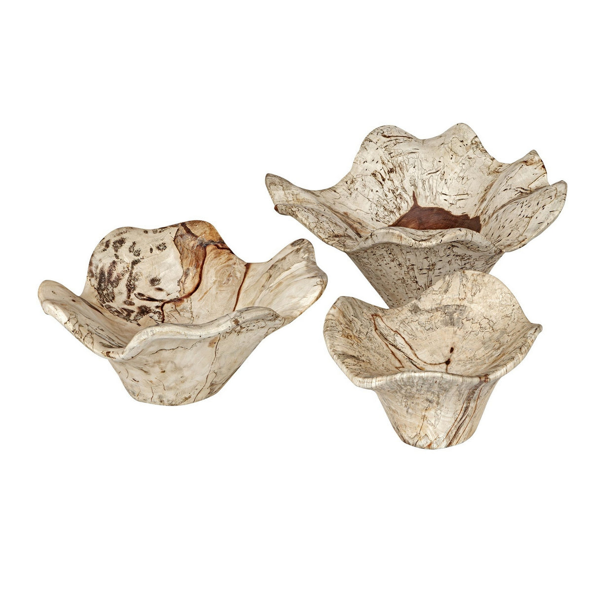 Uttermost - 03505 - Ensemble de décoration murale/3 - Teo - Blanchi clair