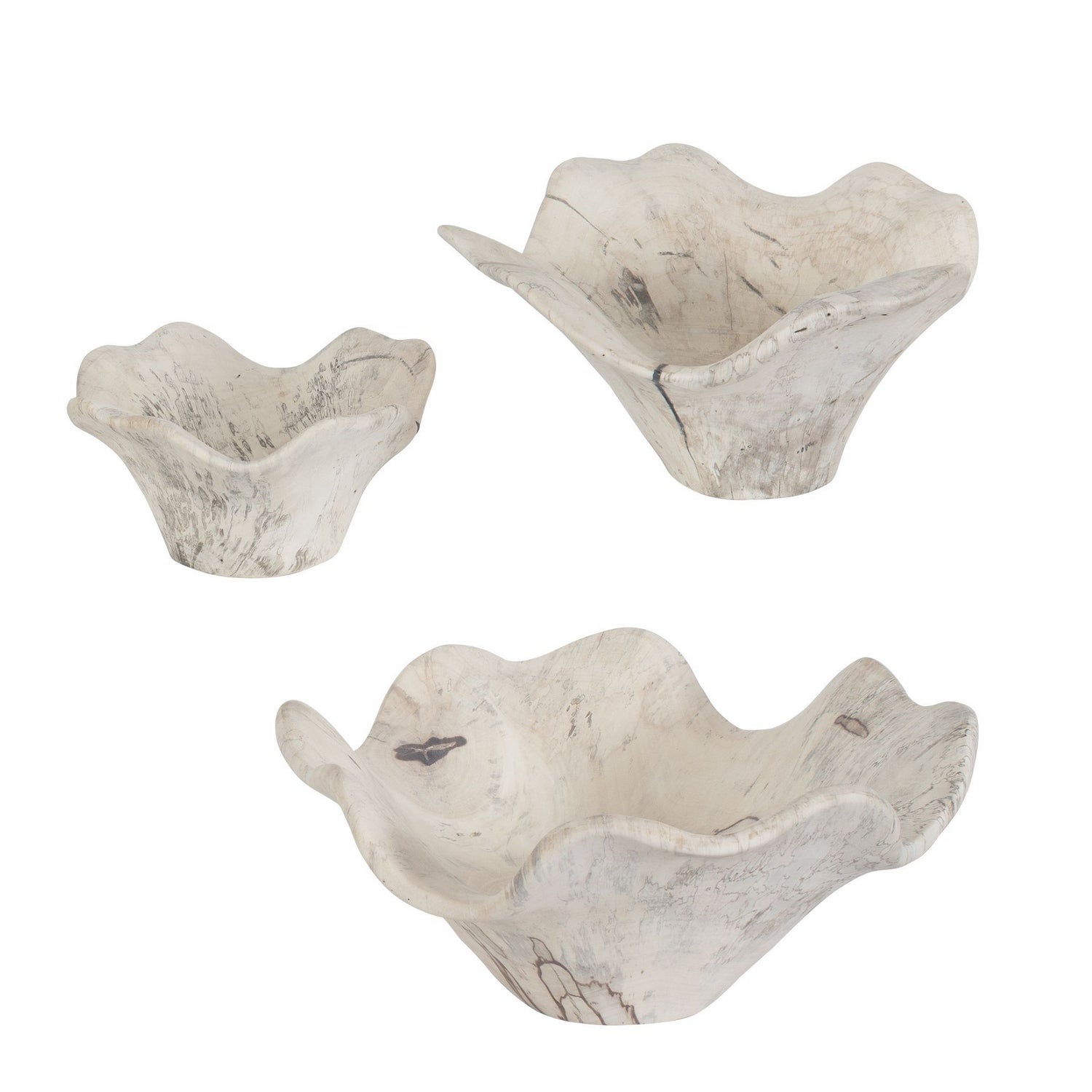 Uttermost - 03505 - Ensemble de décoration murale/3 - Teo - Blanchi clair