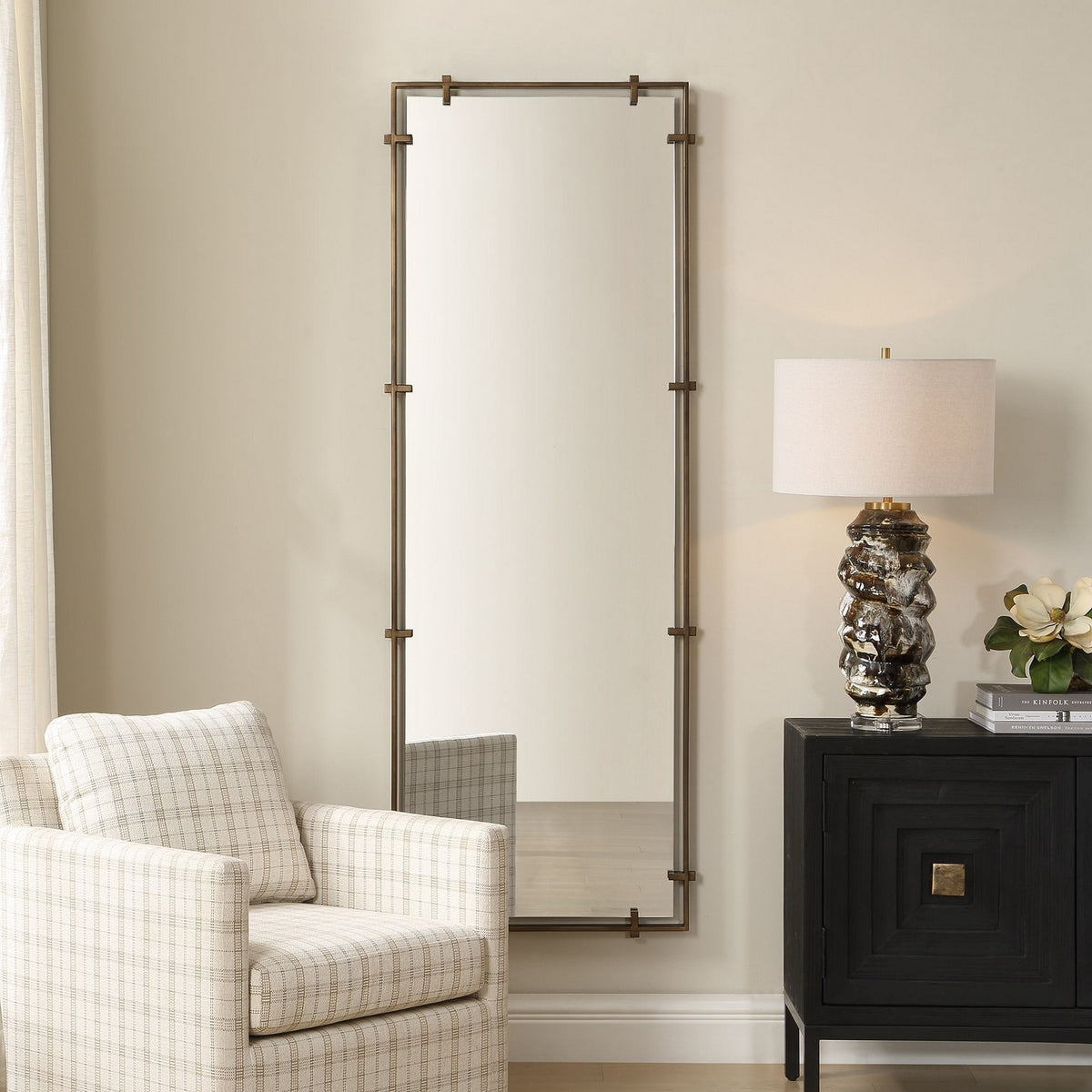 Uttermost - 08289 - Mirror - Hann - Dark Bronze