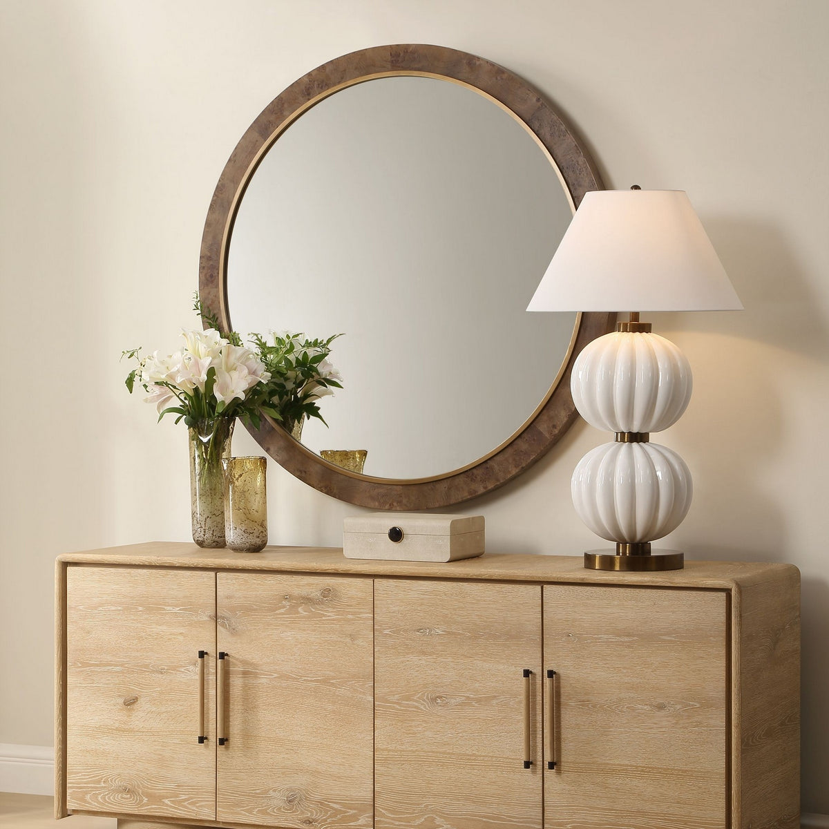 Uttermost - 08292 - Mirror - Cleveland - Antique Gold