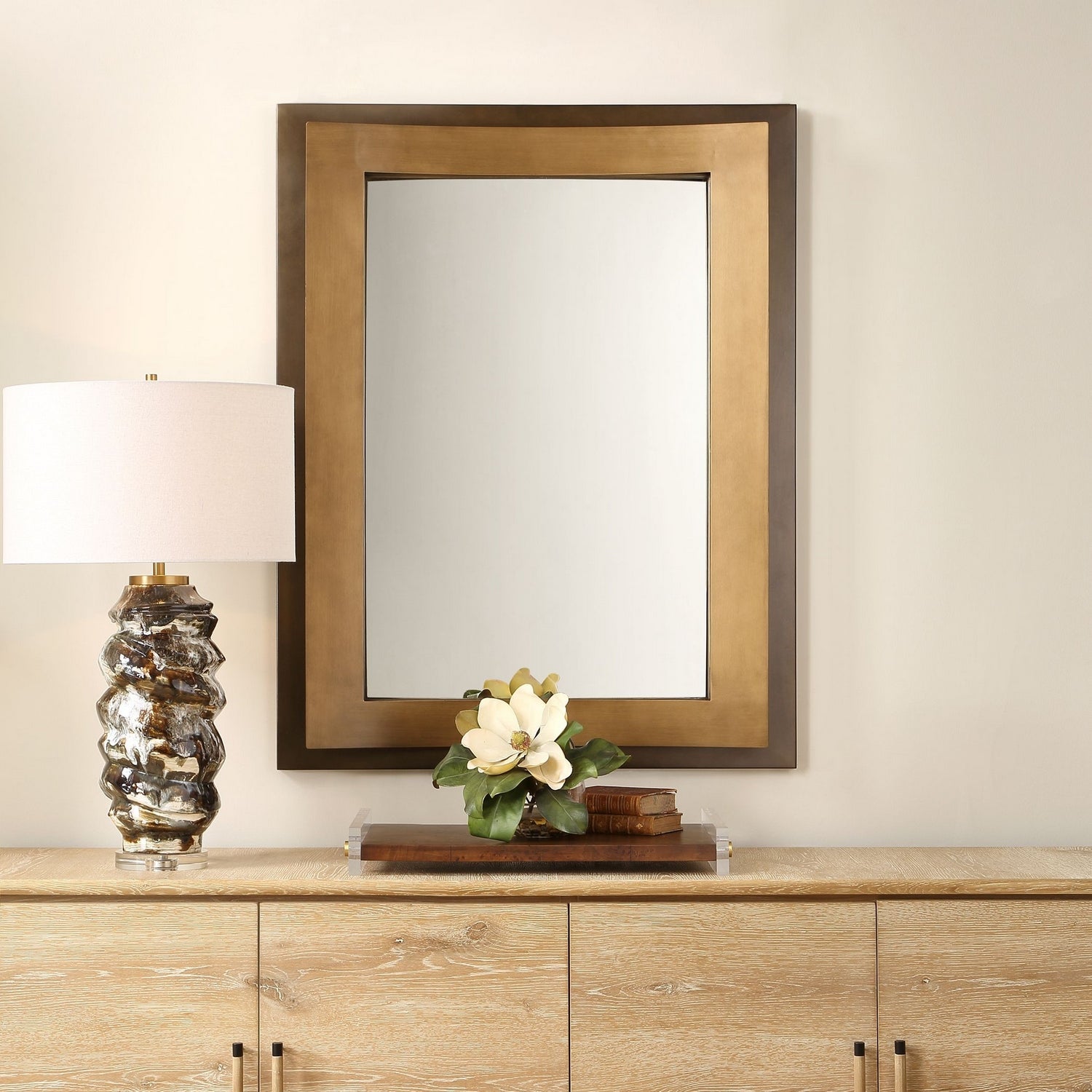 Uttermost - 08295 - Miroir - Au détour du chemin - Bronze doré
