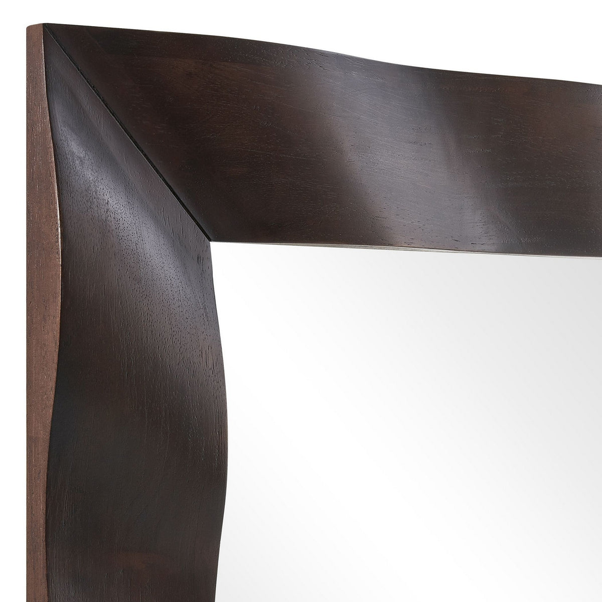 Uttermost - 08305 - Mirror - Wrinkle - Dark Walnut