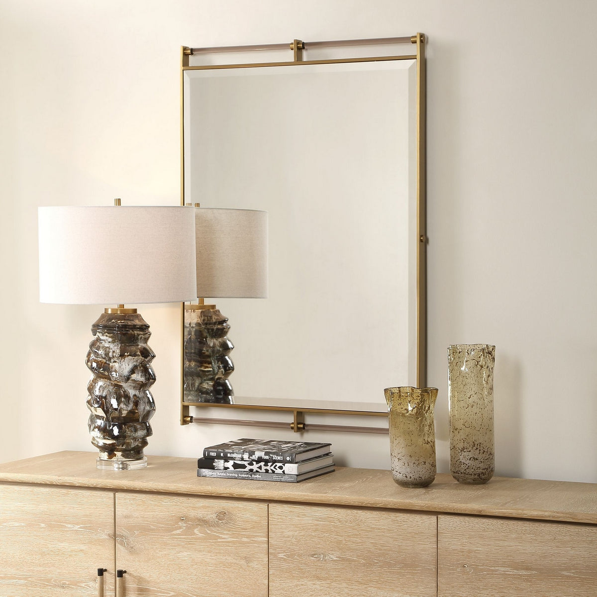 Uttermost - 08318 - Mirror - Ripoll - Antique Brass