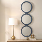 Uttermost - 08323 - Miroir - Tourner en rond - Bleu-gris