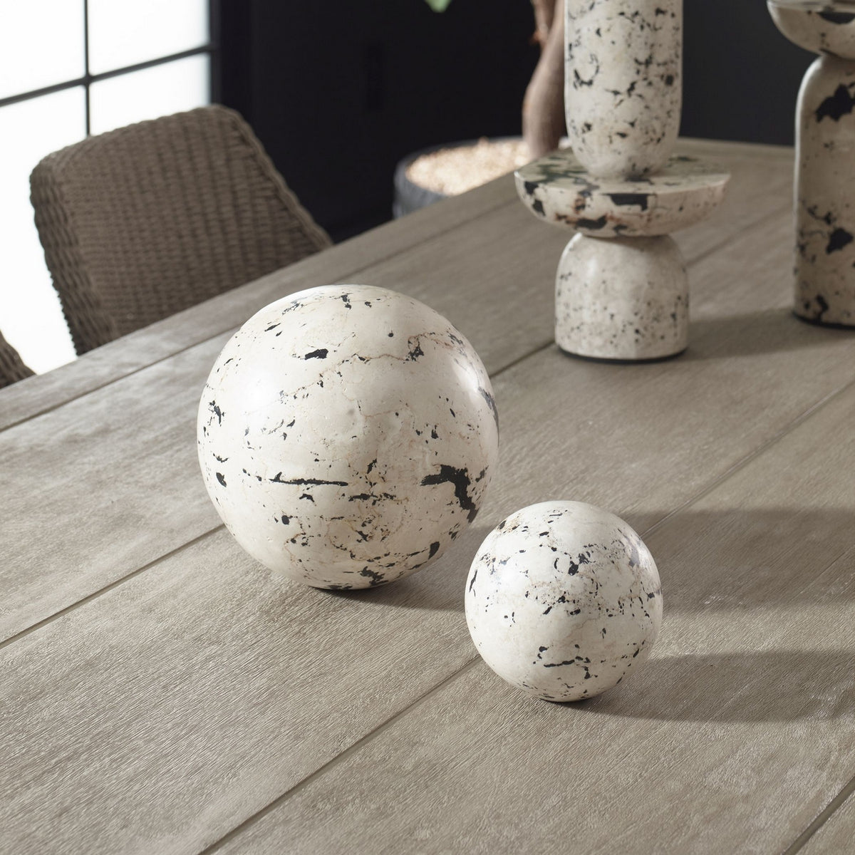 Uttermost - 17143 - Spheres Set/2 - Nouveau - Black