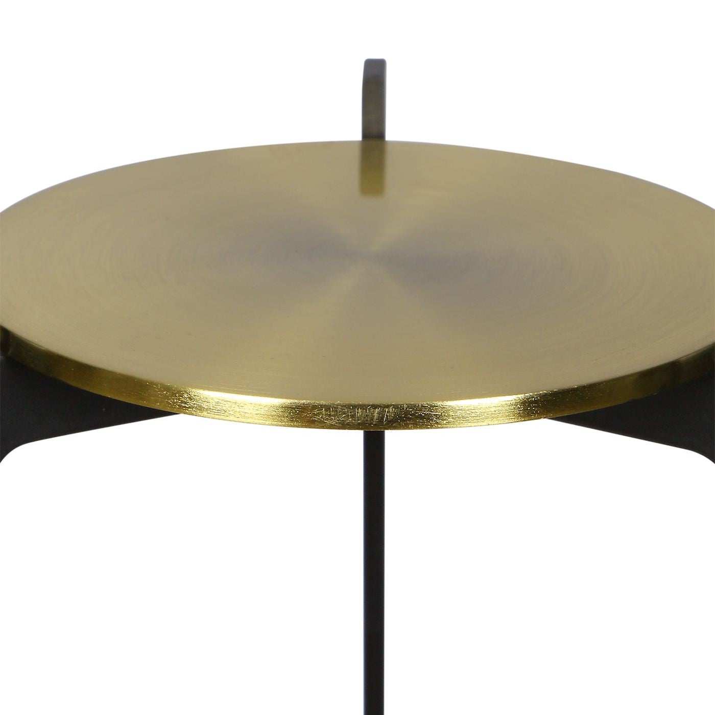 Uttermost - 18315 - Lot de 2 bougeoirs - Colonne - Noir mat