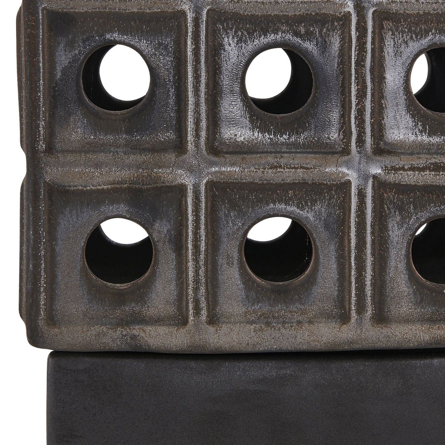 Uttermost - 18322 - Bougeoir - Treillis - Marron vieilli