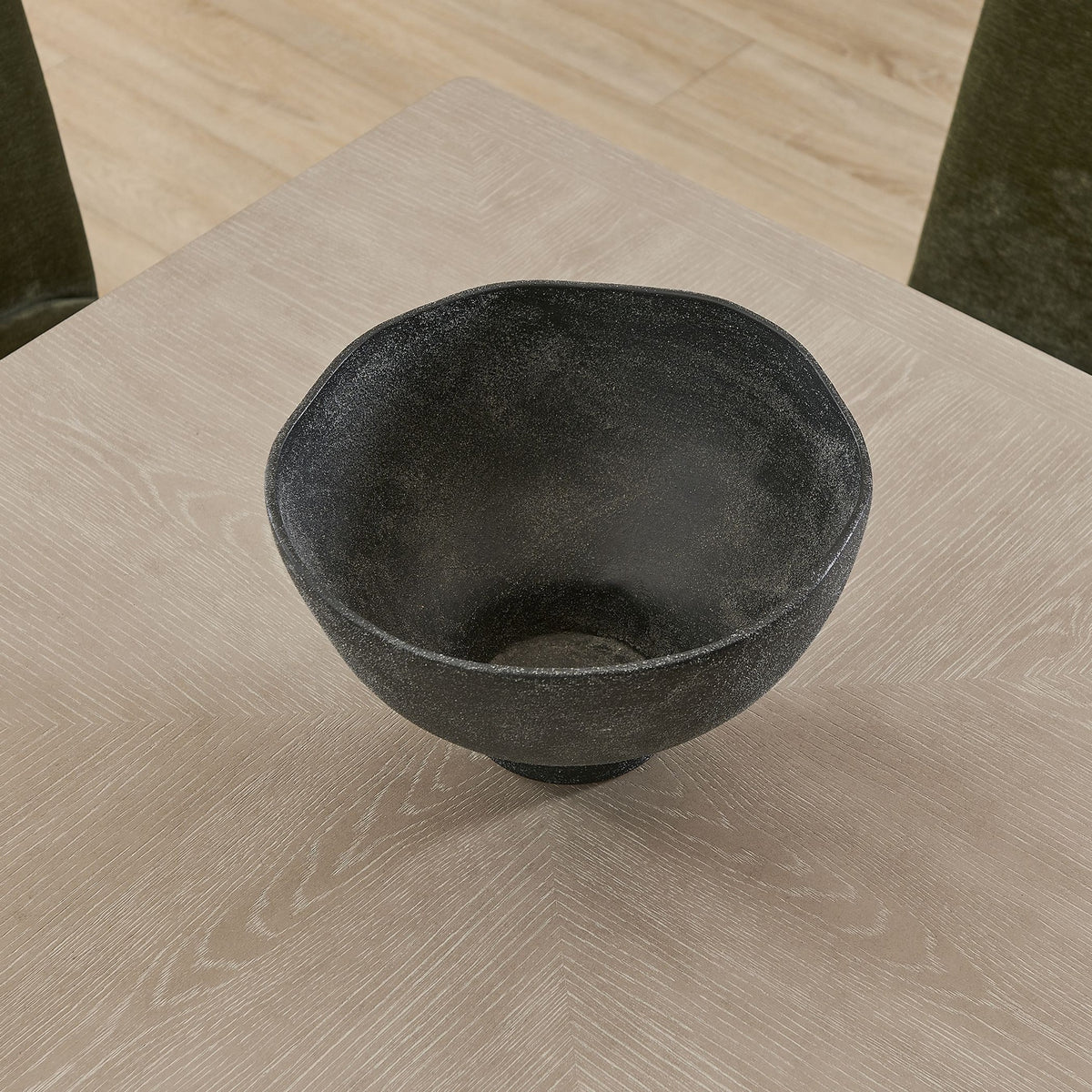 Uttermost - 18323 - Bowl - Komorebi - Matte Black