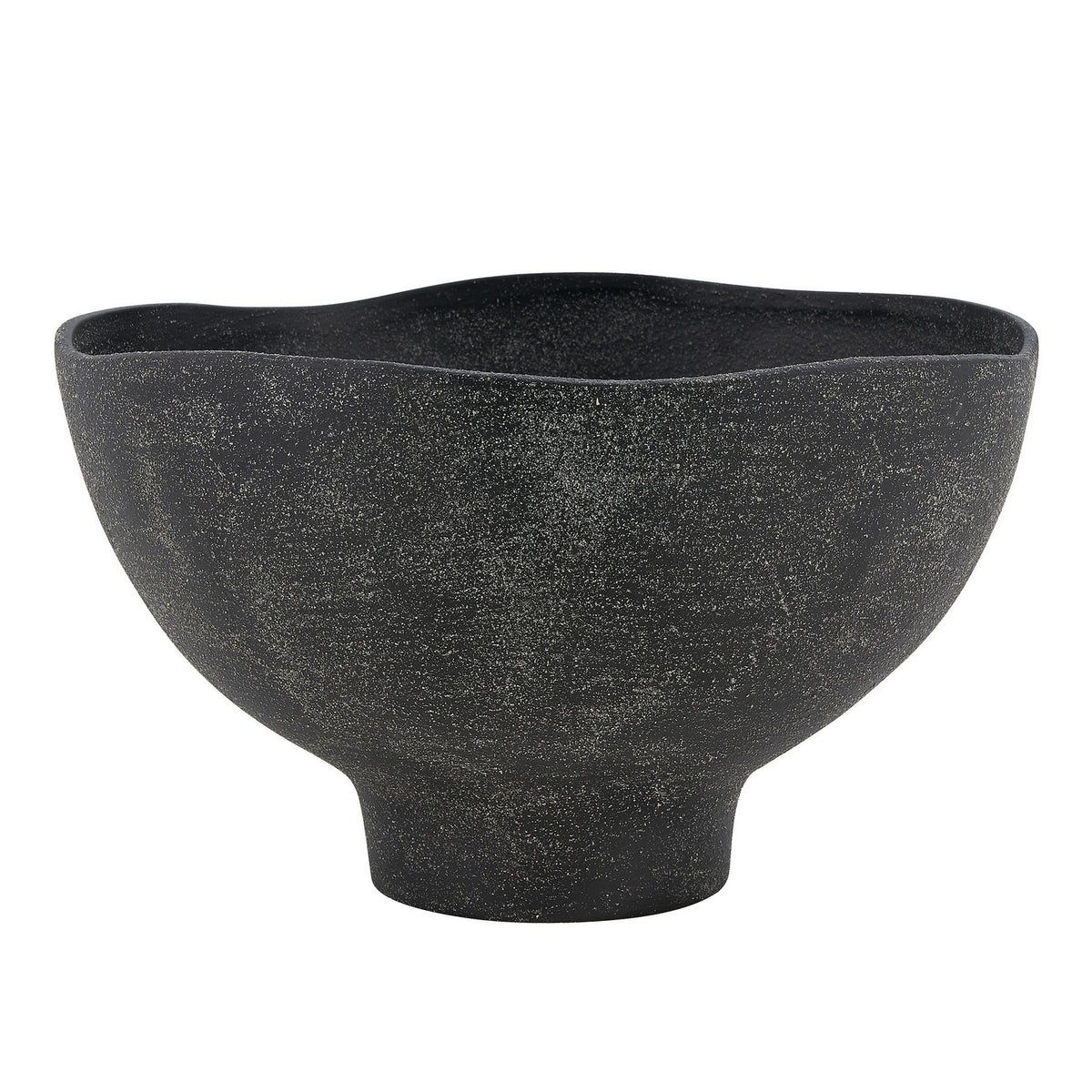 Uttermost - 18323 - Bowl - Komorebi - Matte Black