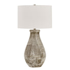 Uttermost - 30546-1 - Une lumière Lampe de table - Dorothea - Gris pierre vieilli