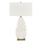 Uttermost - 30557 - Une lumière Lampe de table - Feuille de palmier - Laiton