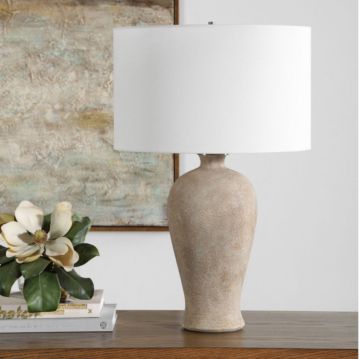 Uttermost - 30585-1 - Une lumière Lampe de table - Torres - Cuivres
