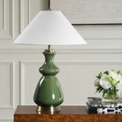 Uttermost - 30587-1 - Une lumière Lampe de table - Main verte - Laiton