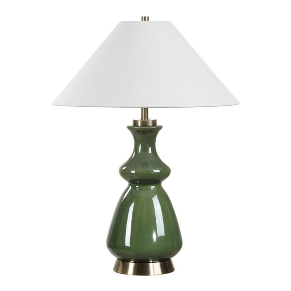 Main verte Lampe de table