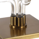 Uttermost - 30590 - Une lumière Lampe de table - Contour sans fil - Laiton