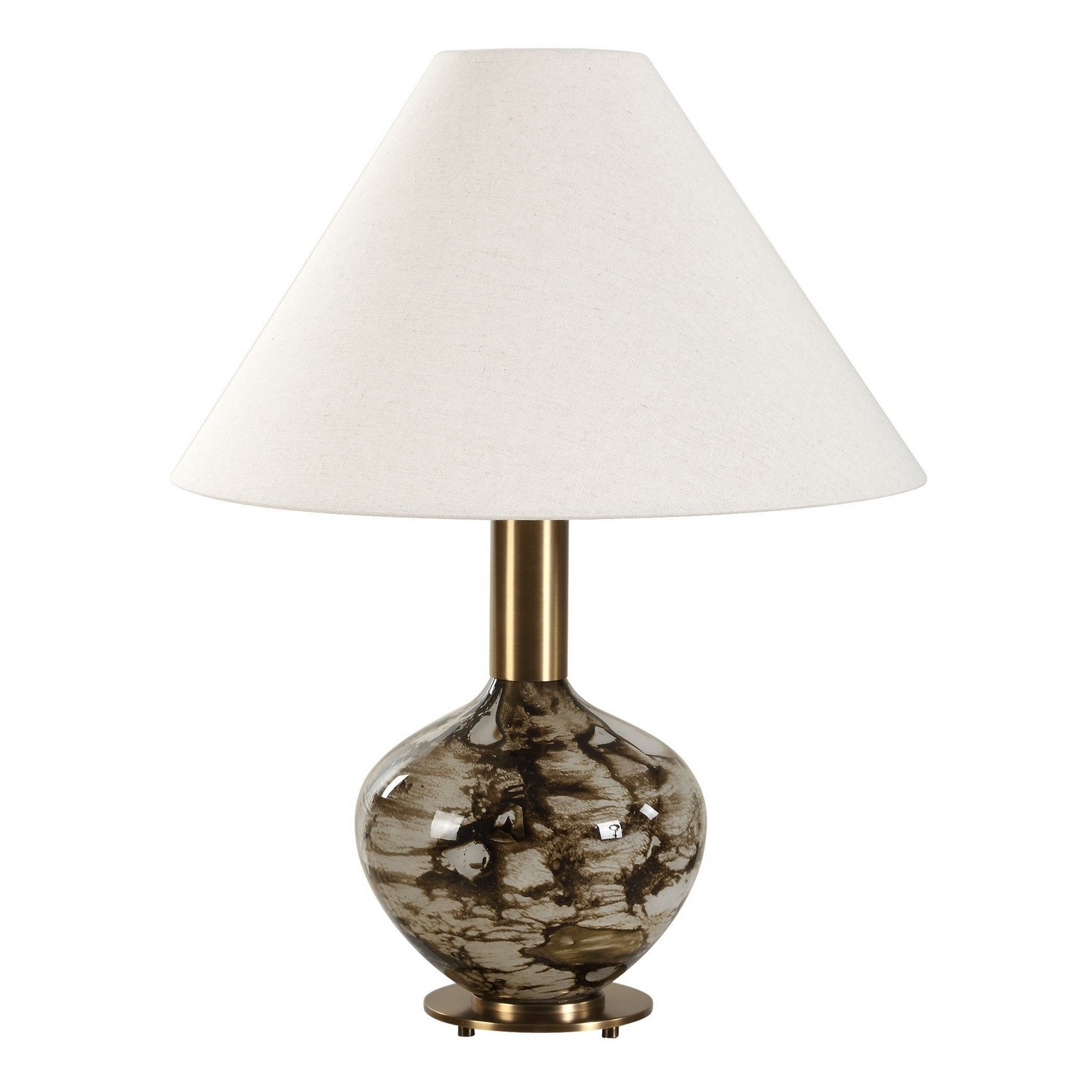 Uttermost - 30597-1 - Une lumière Lampe de table - Montagu - Laiton