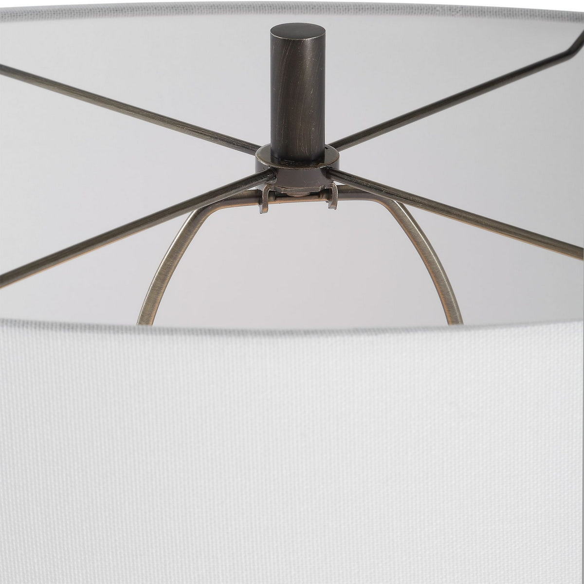 Uttermost - 30643 - One Light Floor Lamp - Sonic - Antique Brass