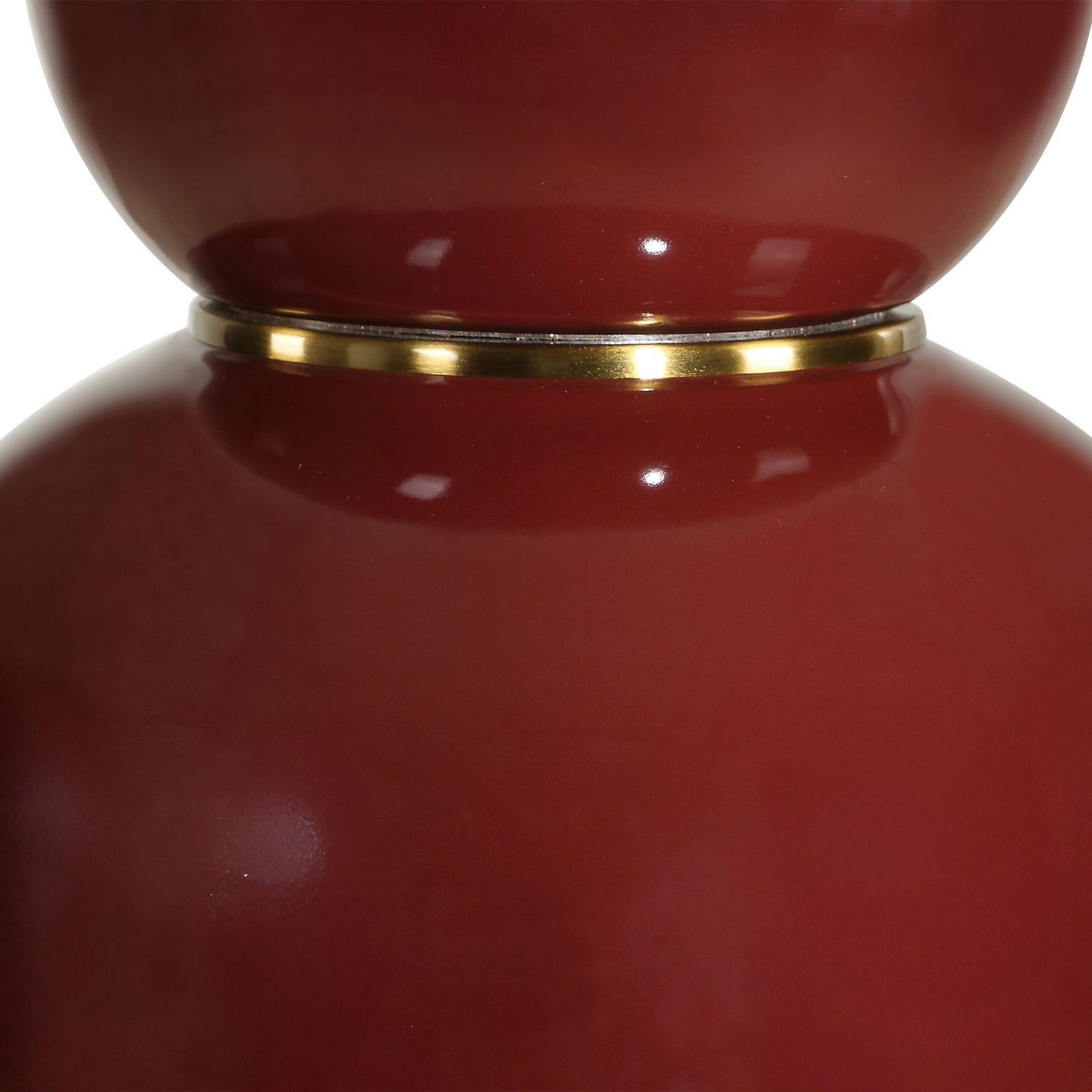Uttermost - 30644-1 - One Light Table Lamp - Gourd - Antique Brass