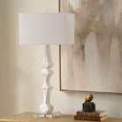 Uttermost - 30648 - One Light Table Lamp - Mayme - Polished Nickel