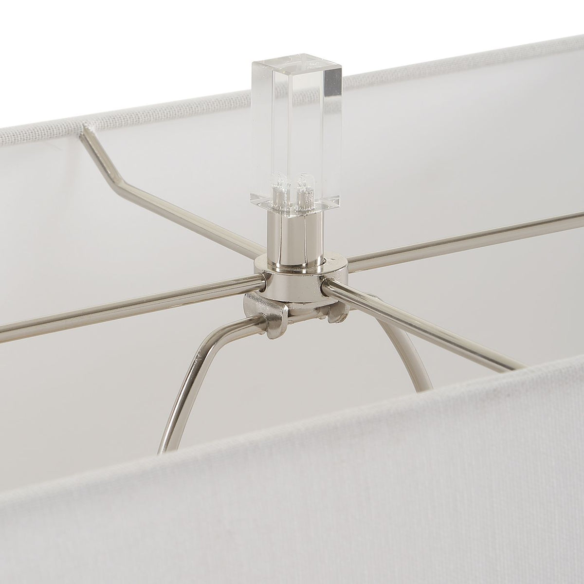 Uttermost - 30648 - One Light Table Lamp - Mayme - Polished Nickel